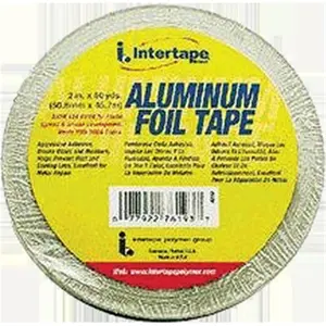 212 MAIN Aluminum Foil Tape, Intertape Polymer Group 9203, 3 in. x 50 yd Adhesive Tape for Duct Sealing, Ideal for DIY Scrapbooking & Stamping Projects
