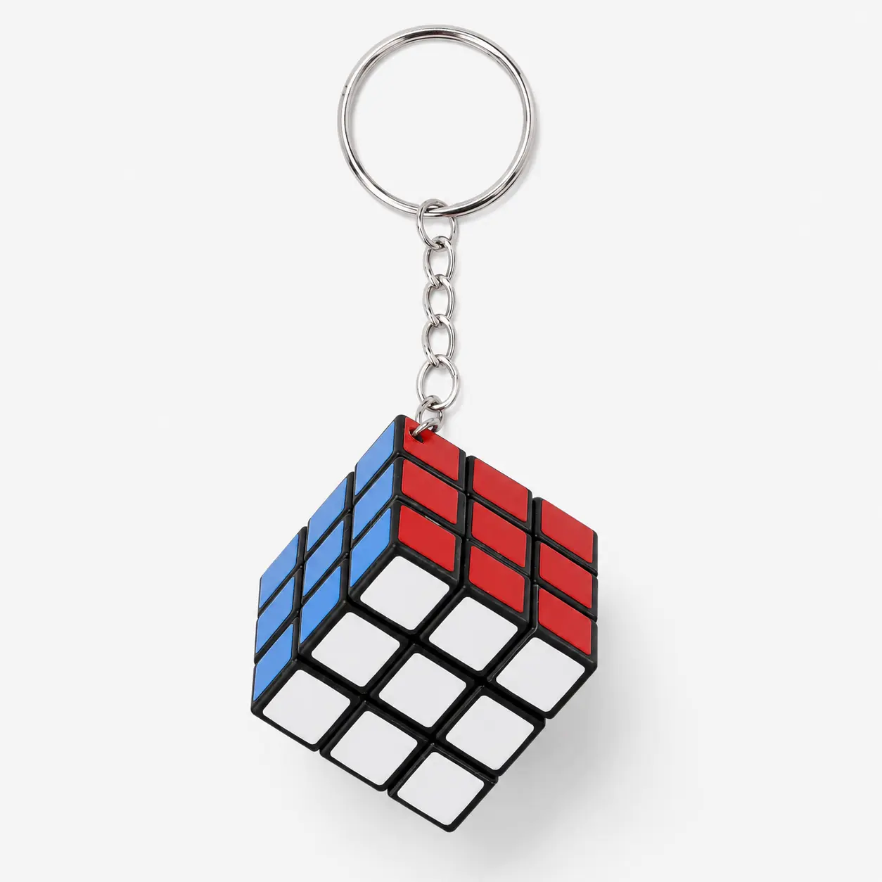 Mini Fidget Puzzle Cube Nostalgic Keychain