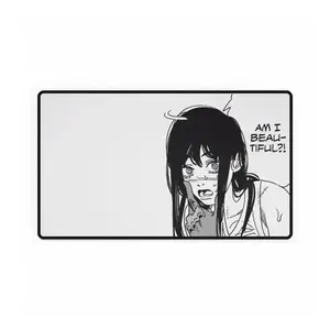 Chainsaw Man Yoru War Devil Asa Mitaka Graphic Desk Mat, Gamer Gift, Anime Desk Accessory, Large Mouse Pad