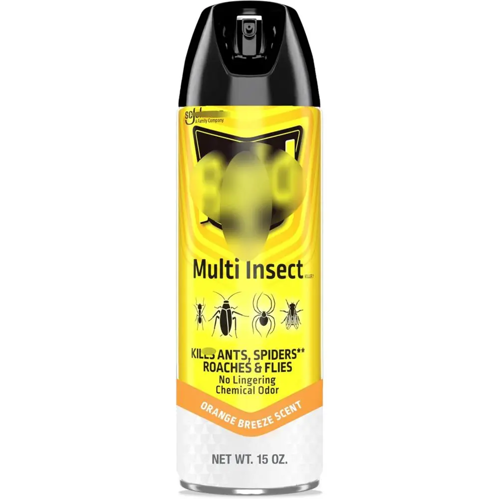 Multi Insect Spray, Orange Breeze Scent, 15 oz – Indoor Use Household Spray, Easy Application