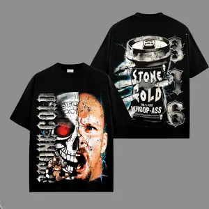 Vintage Stone Cold 'Steve Austin' The Texas Rattlesnake WWE Legend Premium Wrestling T Shirt 100% Cotton T-Shirt The Charismatic Army, Team Xtreme Shirt, WWE Fans Shirt, WWE Event Outfit
