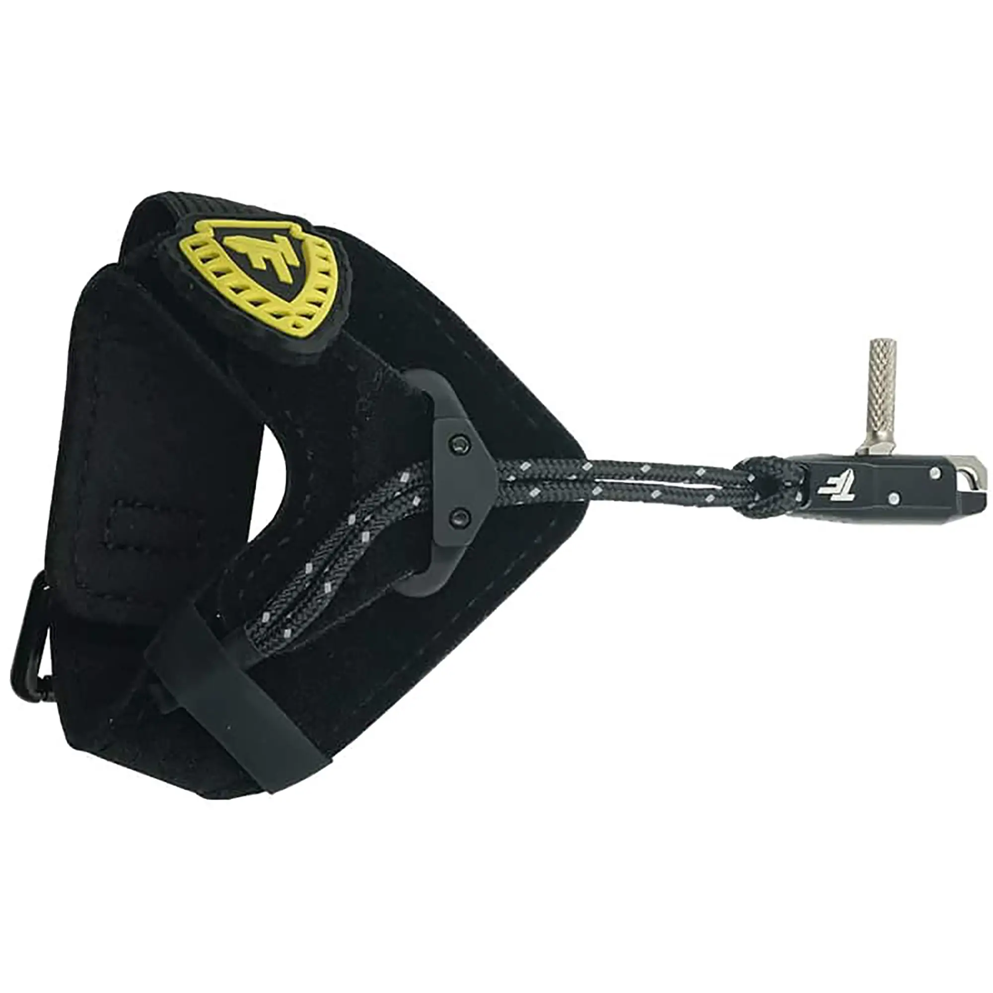 TruFire Toro Archery Release Aid, Single Caliper Style with Buckle Wrist Strap for Outdoor Shooting, Lightweight with Infinite Rope Adjustability & Trap Tab