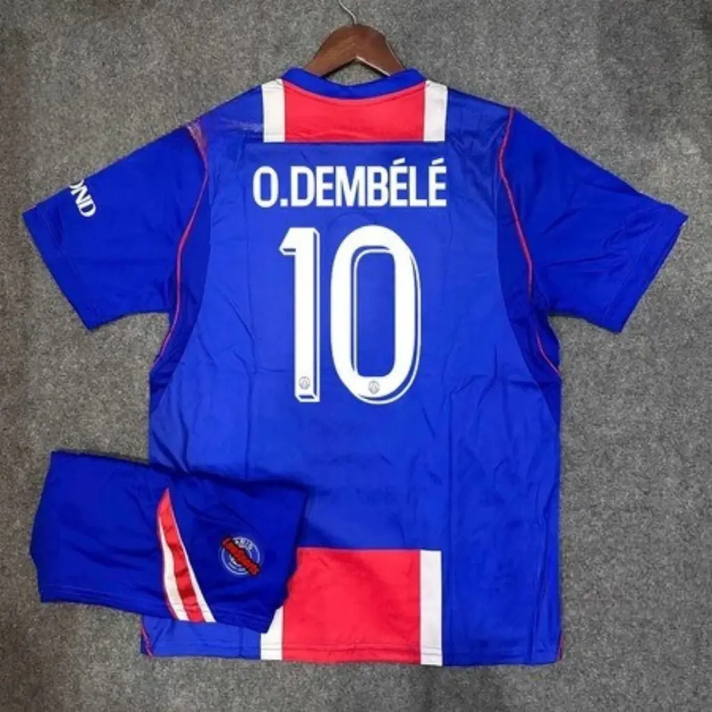 O.Dembele #10 Champion League 2026 A football kit Jersey | Unisex Breathable Quick Dry Soccer Shirt