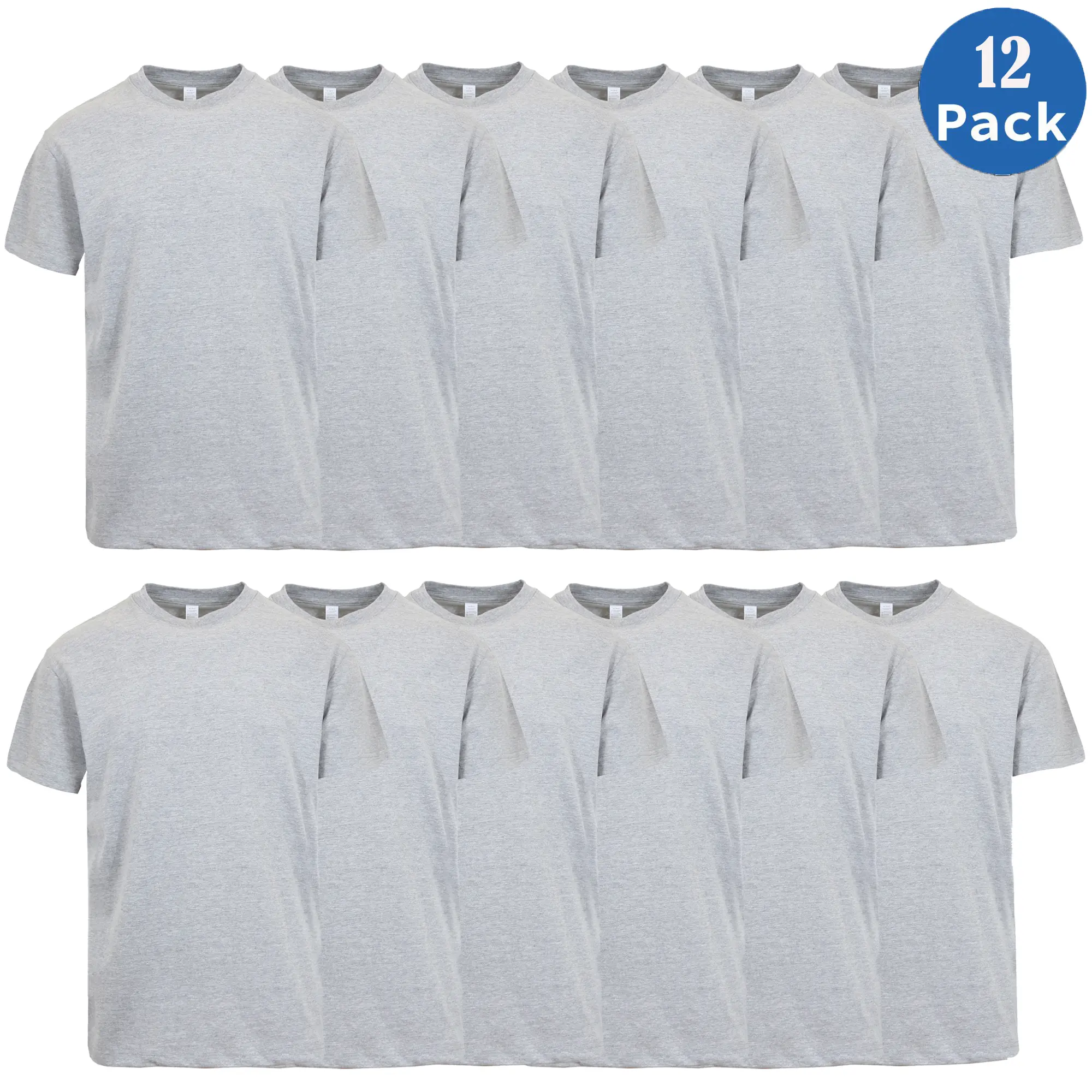 12-Pack Heather Grey