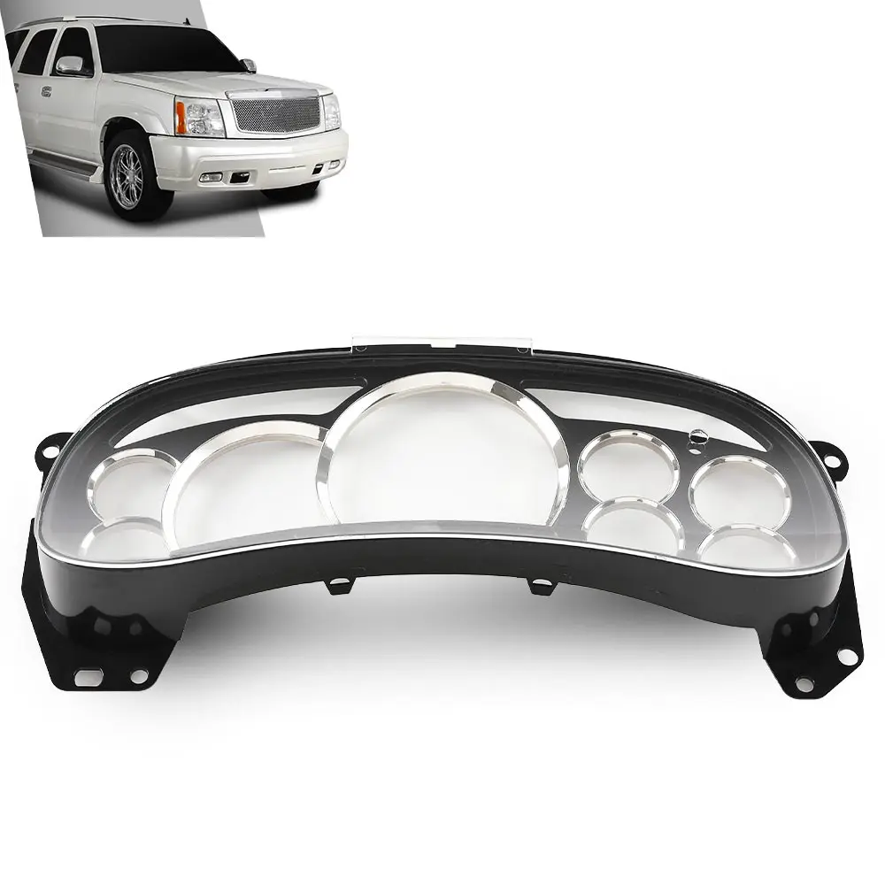 Replacement Gauge Cluster Lens Cover Bezel Fit For 03-13 Silverado Sierra Tahoe Yukon -Restore Your Dash