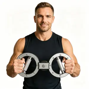 Arm exercise grip strength trainer, 360-degree rotation; suitable for friends and family, with adjustable resistance in multiple pounds, suitable for forearm strength training for both men and women, applicable in gyms, offices, and indoor spaces