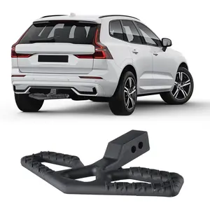 VEVOR Hitch Step for 2 Inch Receiver, Strong Steel Construction with 350 LBS Load Capacity, Rear Bumper Guard Protector with Pin Lock and Stabilizer, Universal Fit for Truck, SUV, Pickup, Trailer