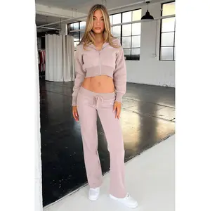 Kaztek Low Rise Sweatpants - Mocha