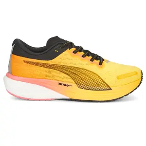 PUMA Mens Deviate Nitro 2 Running Sneakers Shoes - Orange