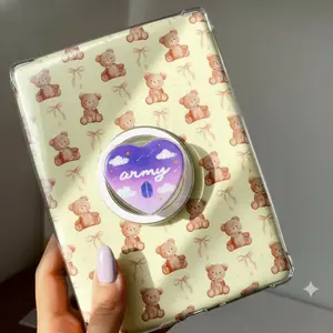 Btan Kpop Cute Boy Group Magsafe Phone Grip - Magnetic Pop Socket & Kickstand - Gift for Fan Girl