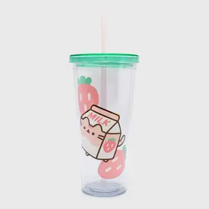Pusheen - Strawberry Milk Tumbler