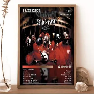 Slipknot Poster Print Unframed | Slipknot Album Poster | Music Poster | Album Cover Poster | Wall Decor | Music Gift | Room DecorDecor For Fan,  Wall Art, Wall decor, Birthday Gift.