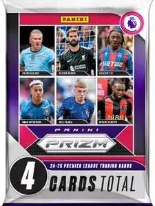 Panini 2024-25 Prizm Premier League Soccer: Single Pack Retail Box Officially Licensed Trading Cards with Autographs and Chase Inserts