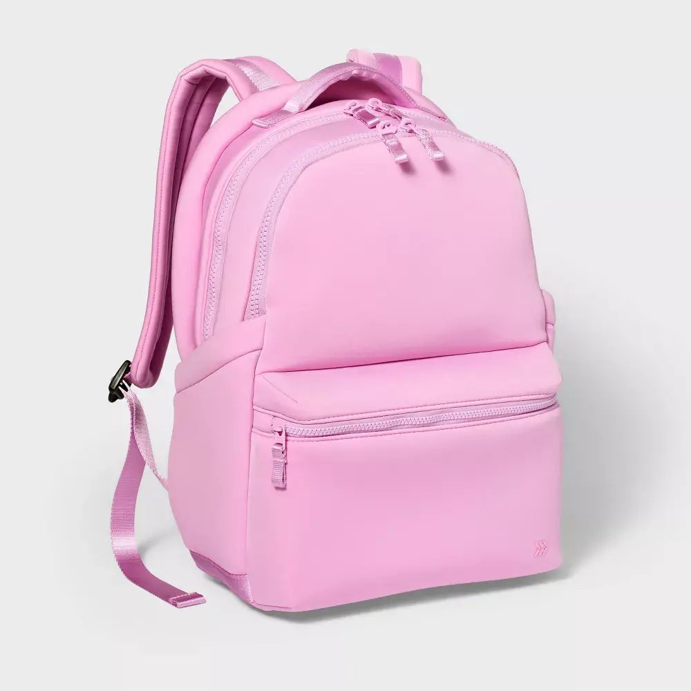 14L Faux Neoprene Backpack - All In Motion️Pink 14L Faux Neoprene Backpack - All In Motion️Pink