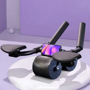 Automatic Rebound Abdominal Wheel/ Wide Elbow Support