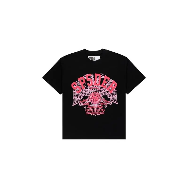 Sp5der Cross Country Slub Tee Black (unisex) by StockX