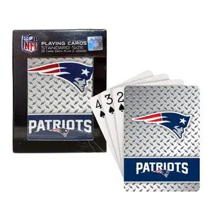 New England Patriots NFL Diamond Plate Playing Cards