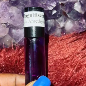 MagnifiSCENTS Amethyst Unisex Body Oil - Oil-Based Fragrance for Long-Lasting Scent, Soft and Ultra-Feminine Aroma