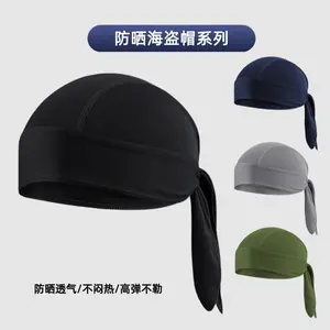 6pcs Outdoor sports headscarf, sweat - absorbing and sun - blocking pirate hat, moisture - absorbing, breathable, quick - drying sun - blocking head cover, cycling cap