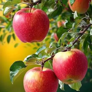 50 Seeds Apple for Planting, Fresh Fruit Tree Seeds, Easy to Grow Apple Tree Seeds for Backyard Orchard, Garden and Outdoor Planting, Seeds Only Not Live Plants