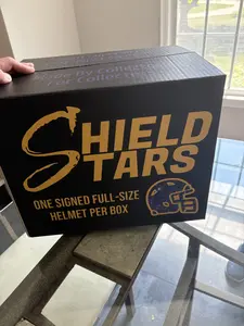 VO Hobby Shield Stars Break #169 Authentic Signed Full-Size NFL Helmet Collectible Trading Card Option