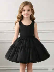 Young Girl Mesh Tutu Skirt,kids petticoat, little girl Ballet Dance tutu skirt, Cute Princess Style, Perfect for Parties & Special Occasions
