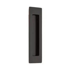 212 MAIN 7 in. Modern Rectangular Flush Pull, Oil Rubbed Bronze, Solid Brass Flush Handle