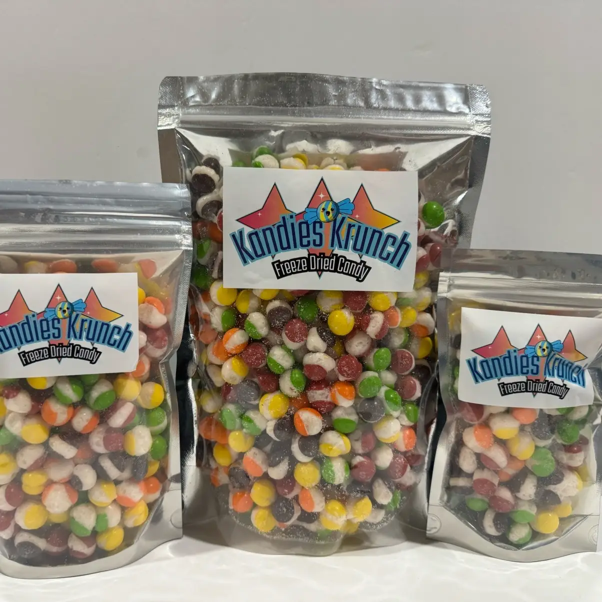 TikTok Top 10 Candy - Freeze Dried Rainbow Krunch Snack Sweet