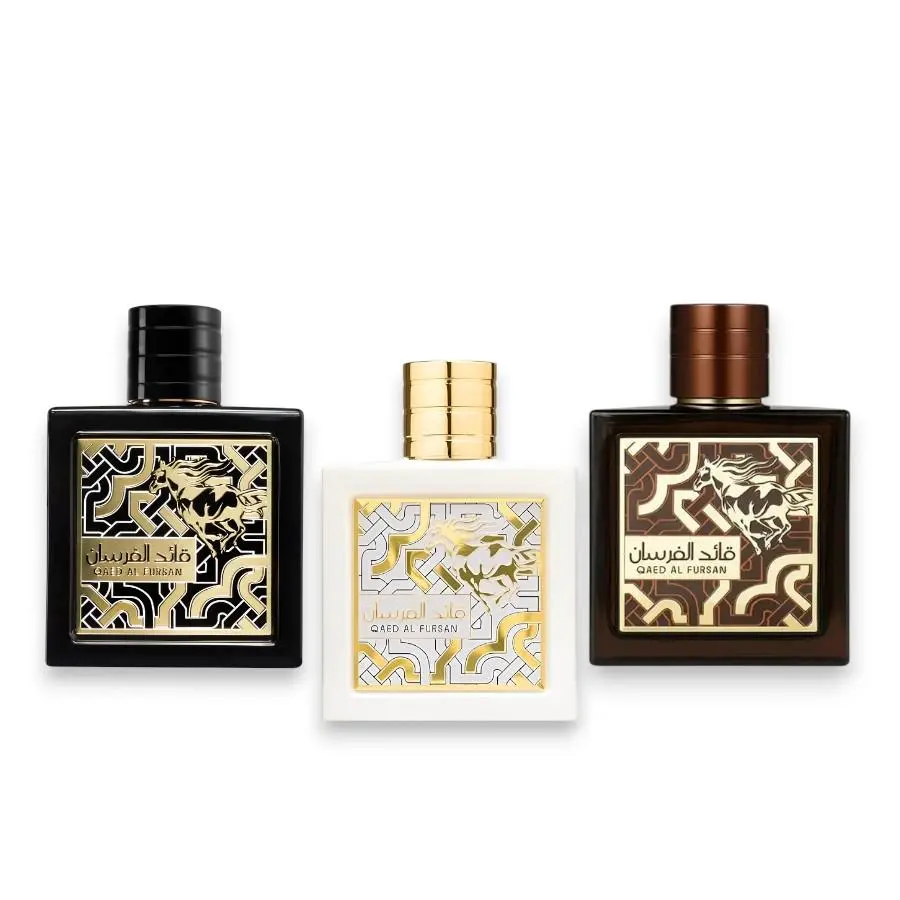 El Yosva OTRO MEGA COMBO | Qaed Al Fursan - Qaed Untamed + Qaed Unlimited | Eau De Parfum | Mens Fragrance | 100ml | Saffron - Cinnamon - Oakmoss Fragrance Notes