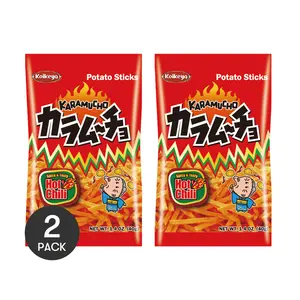 KOIKEYA Spicy Flavor Japanese Chips 2 Pack 40g Each