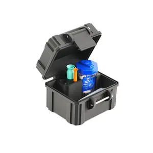 Scleral Lens Travel Case | Tools Clear Care Storage | Travel Station for Daily Lens Care Hygiene