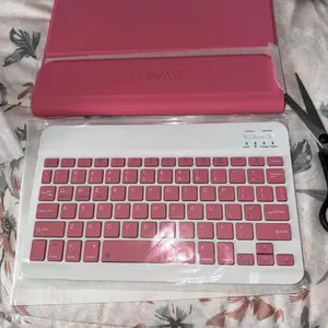 STWMOOCE Wireless Keyboard Magnetic Cute Case for iPad Tablet Computer Compatible with 10.2-inch iPad 7/8/9th, 10.9-inch iPad 10th Gen/A16,iPad Air4/5th Gen,11-inch iPad Air(M2/M3),iPad Pro2/3/4th Gens, Keyboard casing Pink Tech Accessories Cover Device