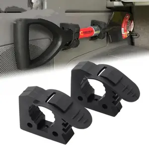 2pcs Car Quick Grip Clamp, Storage Clip with Screw Kit, Synthetic Rubber Installation Tool, Suitable for Off-Road Cars Atv Utv Trucks, Car Accessory