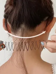 Women's Simple Style Plain Color Headband, Casual Trendy Elastic Headband, Hair Accessories for Daily Use for Women & Girls