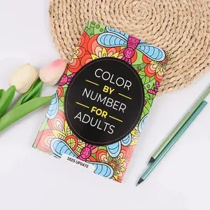 Adult Coloring Book for Relaxation & Stress Relief, Creative Art Therapy Activity, Perfect Gift for Artists & Creatives