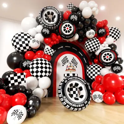 Two Fast Birthday Decorations Tableware - Race Car 2nd Birthday Party Supplie
