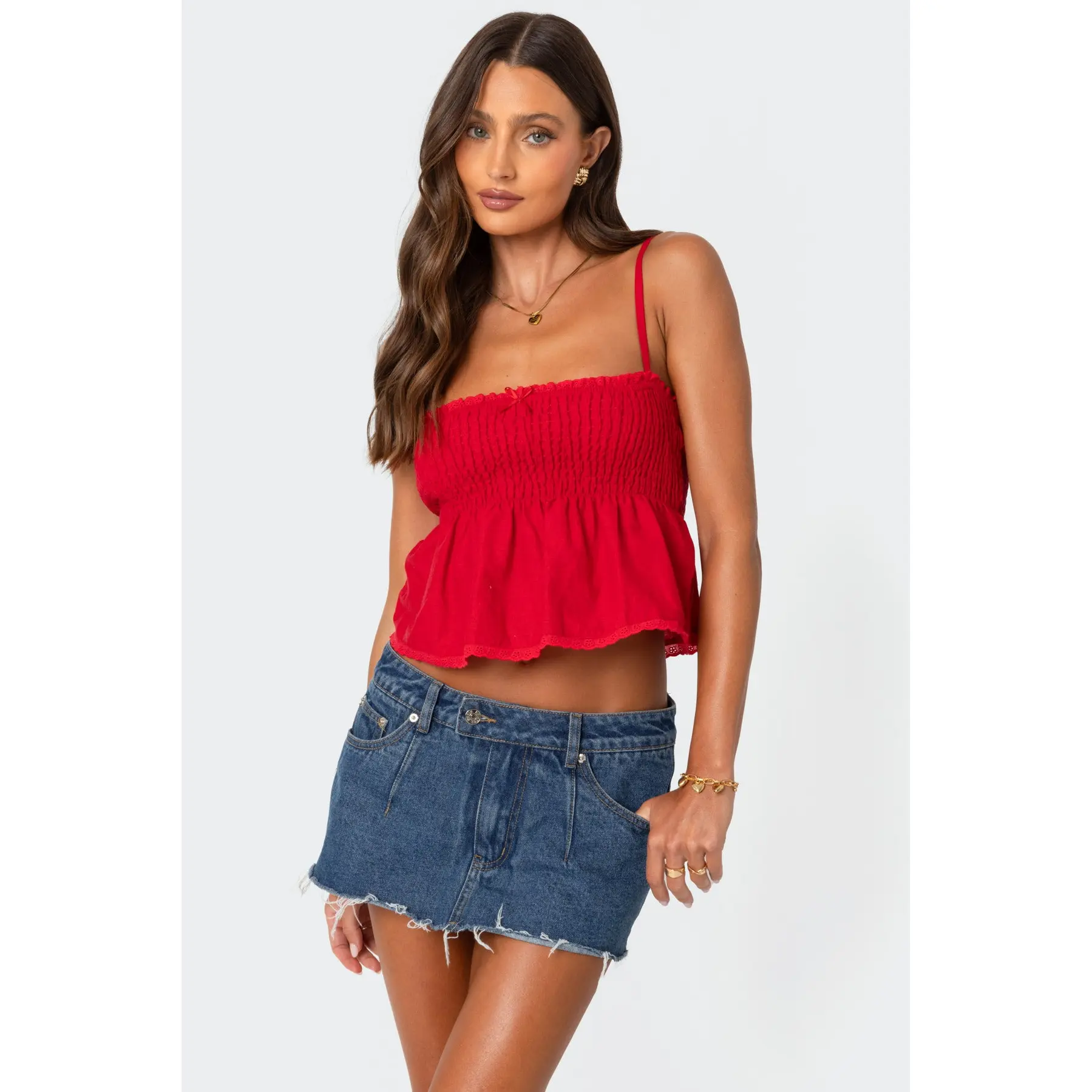 Millie Scrunch Tank Top