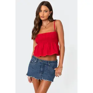 Millie Scrunch Tank Top