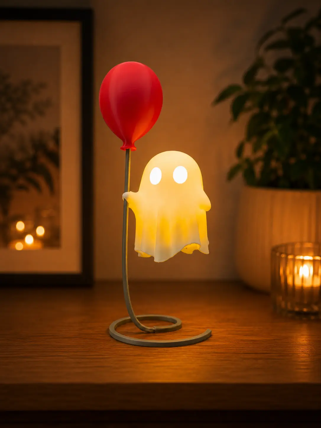 Ghost with Balloon