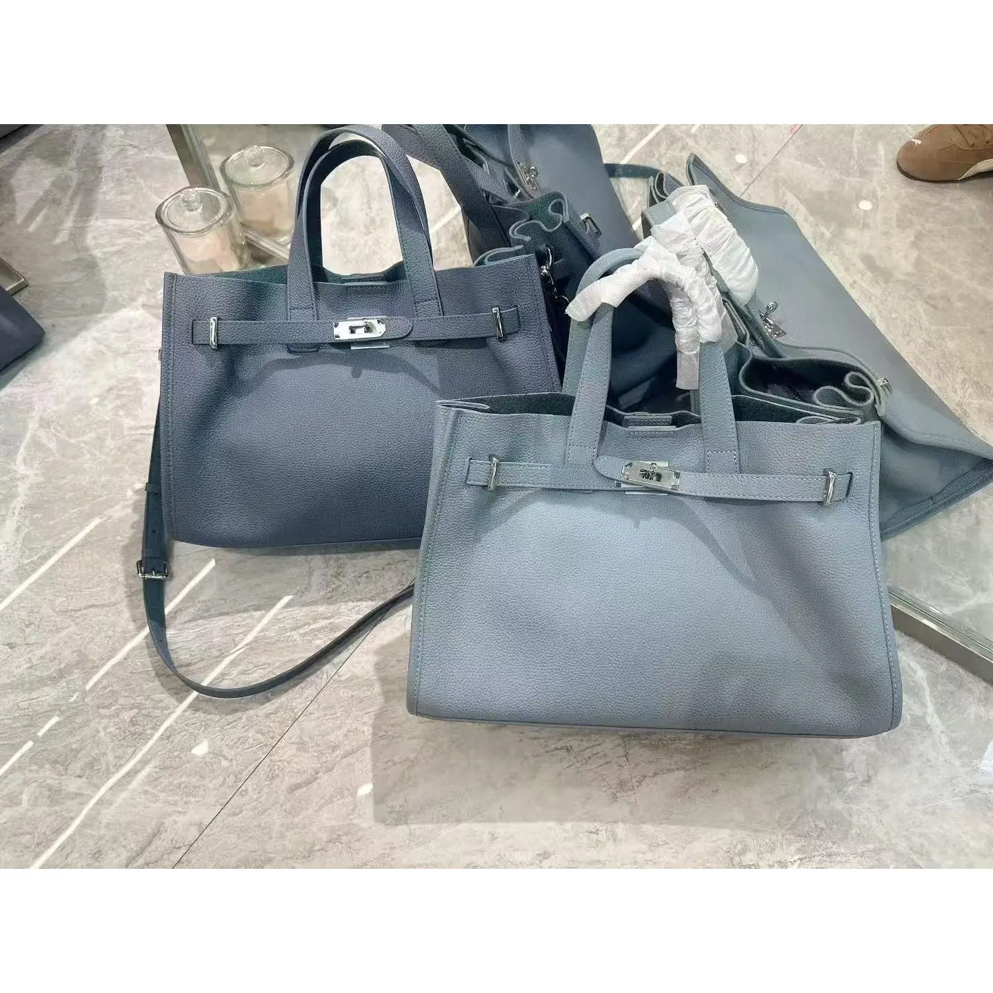 Light Blue Horizontal Style