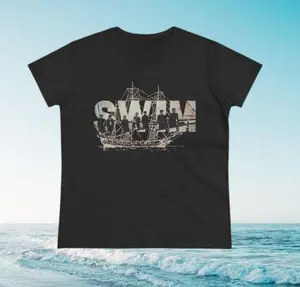 SWIM concert tee nautical ship tour2026graphicTee BT21comeback, vintage maritime ocean typography,  World Tour 2026 Comfort Colors Shirt