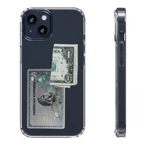 IPHONE 13 CLEAR 'MONEY TALKS' CASE Protection Wireless