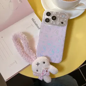 Miffy Phone Case for iPhone 17 Pro Max/17 Pro/17/16 Pro Max/16 Pro/16/15/14/13, Durable & Stylish Design, Lightweight Anti-Drop, Women's Fashion