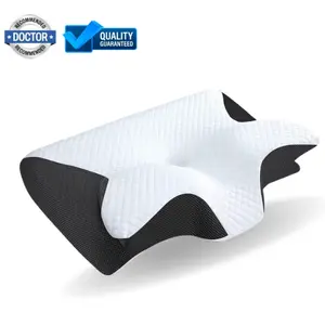 DeepRelief Therapeutic Sleep Pillow - Doctor Recommended Quality Guaranteed for Comfortable Rest with Quality and Comfort Features