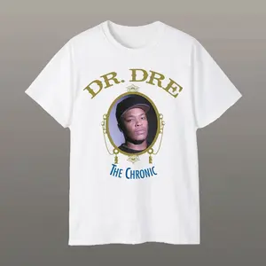 Dr. Dre The Chronic Graphic T-Shirt – Hip Hop Legend Graphic Tee Fan Favorite