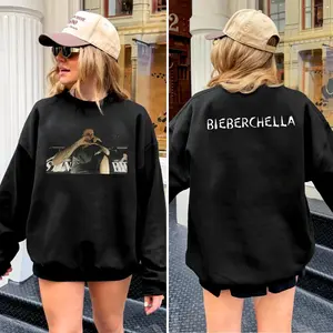 Bieberchella Coachella Love Hand Concert T-Shirt, JB Tee Pop Music Festival Shirt, Fan Gift