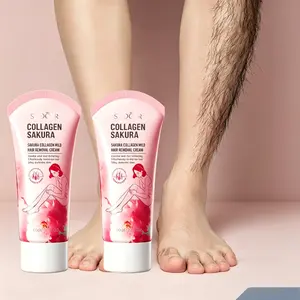 Painless Permanent Hair RemovalCream For Women Stop Hair Growth Cream,Hair Removal Cream for Body, Back & Legs, AllSkin Types Cosmetic Smooth Oil for Natural Hair Reduction - 60ml/2oz