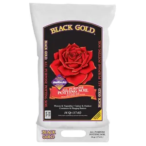 Black Gold/natures/sungro  16 Quart All Purpose Potting Soil With