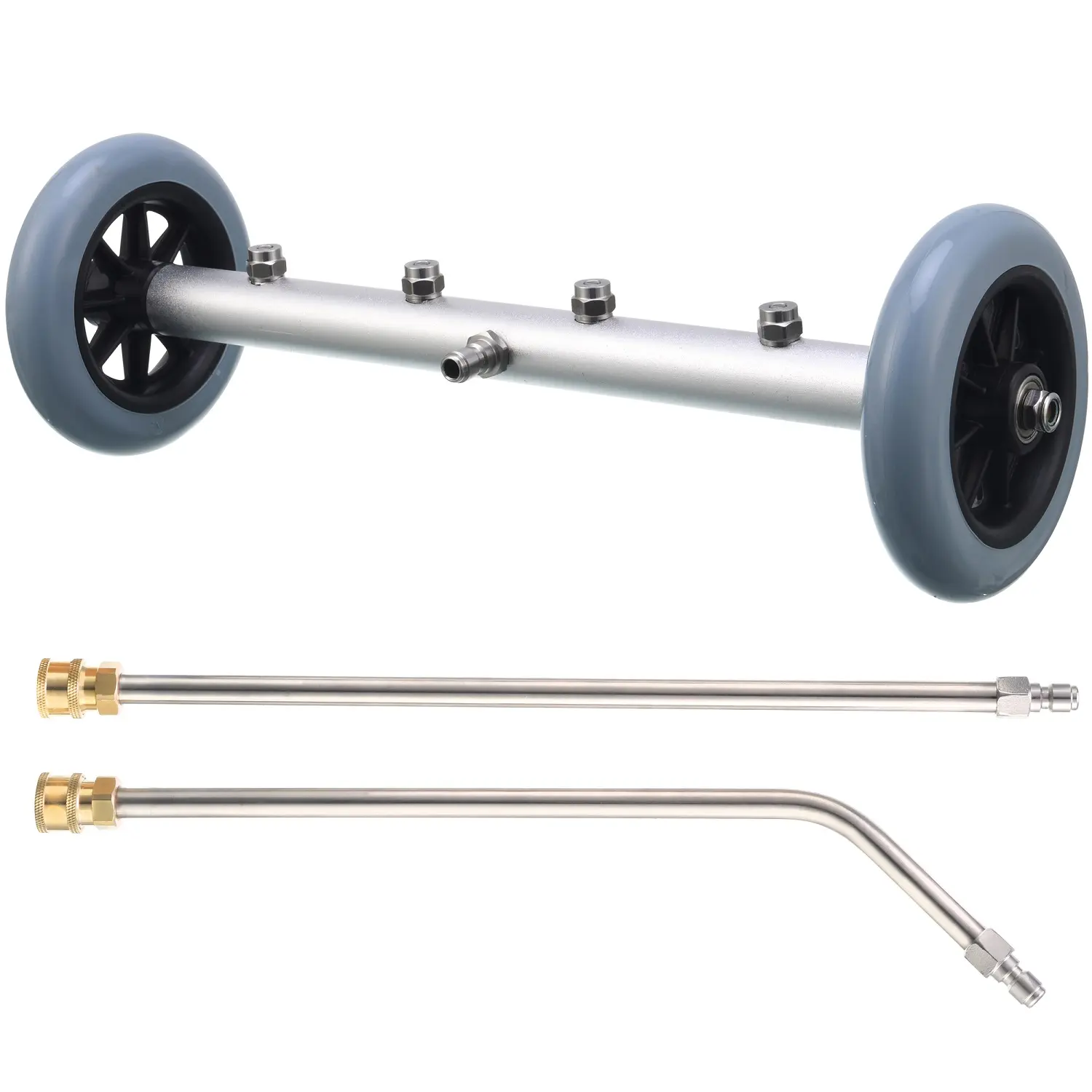 RIDGE WASHER 16 Inch Pressure Washer Undercarriage Cleaner, 1500-4000 PSI, 4 Nozzles Included, for Car Wash, Trucks & Trailers, Father's Day Gift