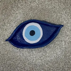 Evil Eye Trinket/Jewelry/Crystal Dish